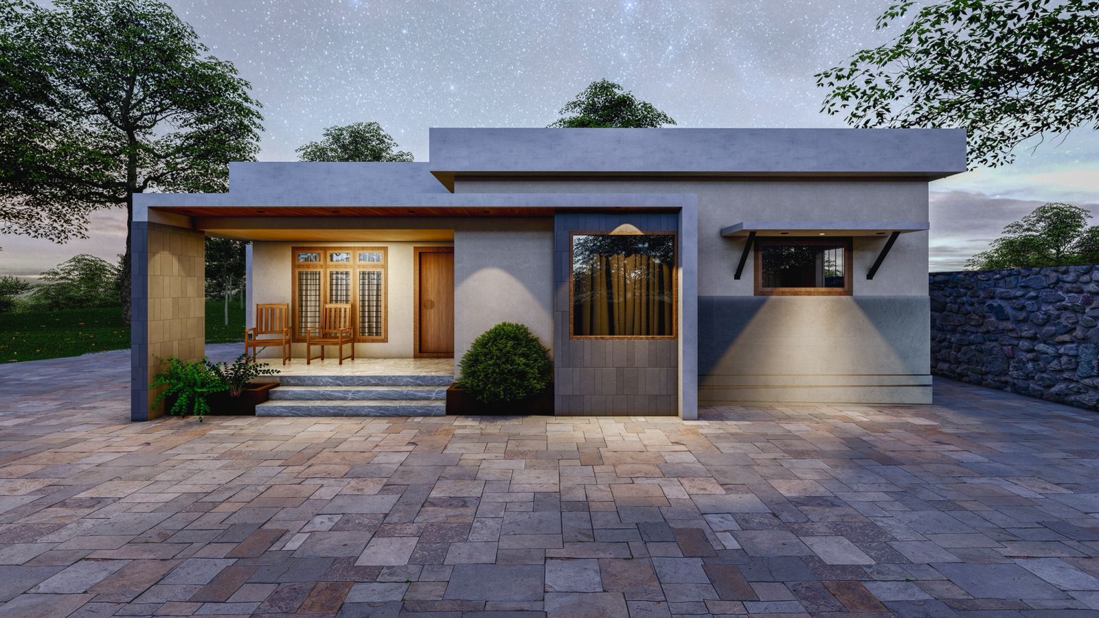 Completed site at kudlu Kasaragod